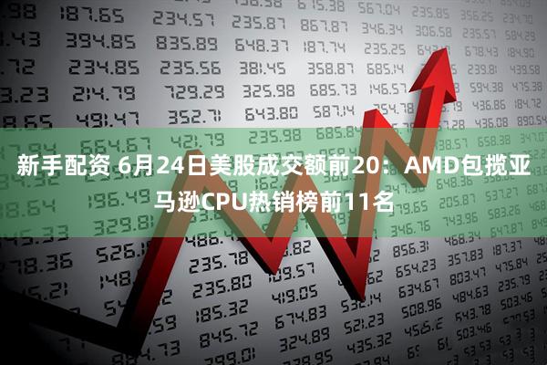 新手配资 6月24日美股成交额前20：AMD包揽亚马逊CPU热销榜前11名